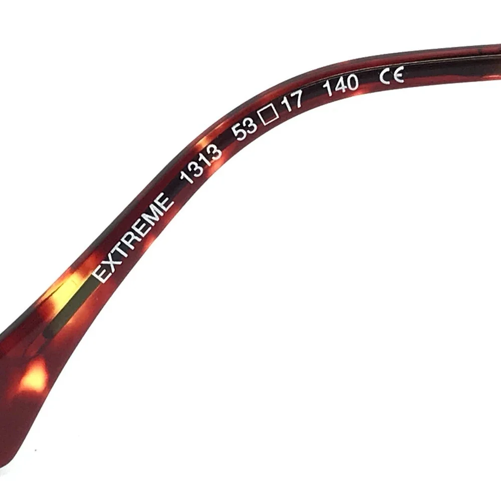 BOZ Eyeglasses Frames EXTREME 1313 Mask Brown Neutral Brushed Silver 53-17-140
